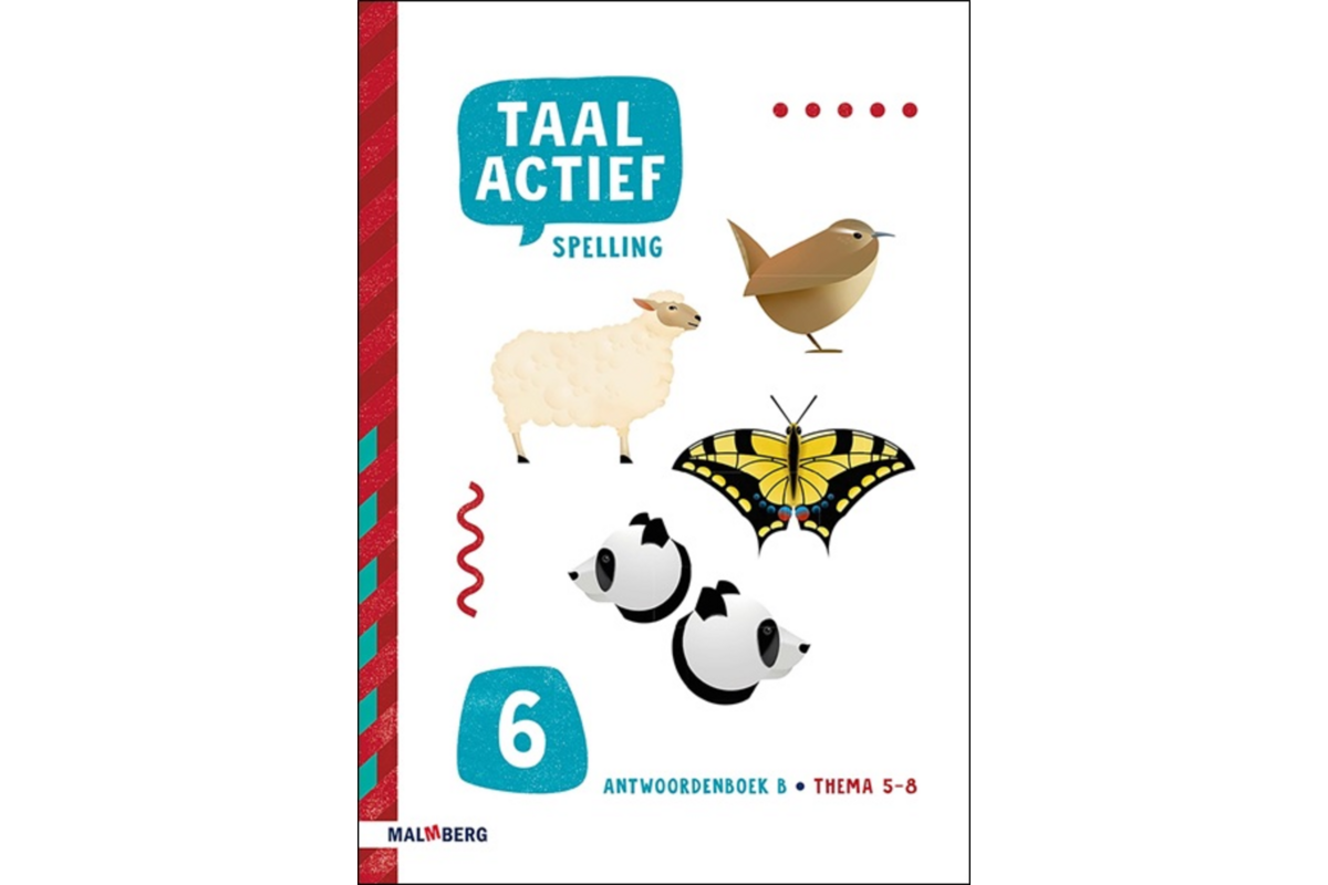 Taal actief 5 Spelling antwoordenboek B groep 6