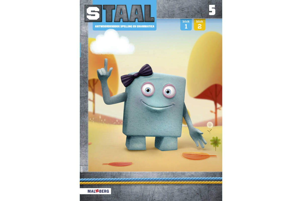 Staal 2 Spelling groep 5 antwoordenboek blok 1-4