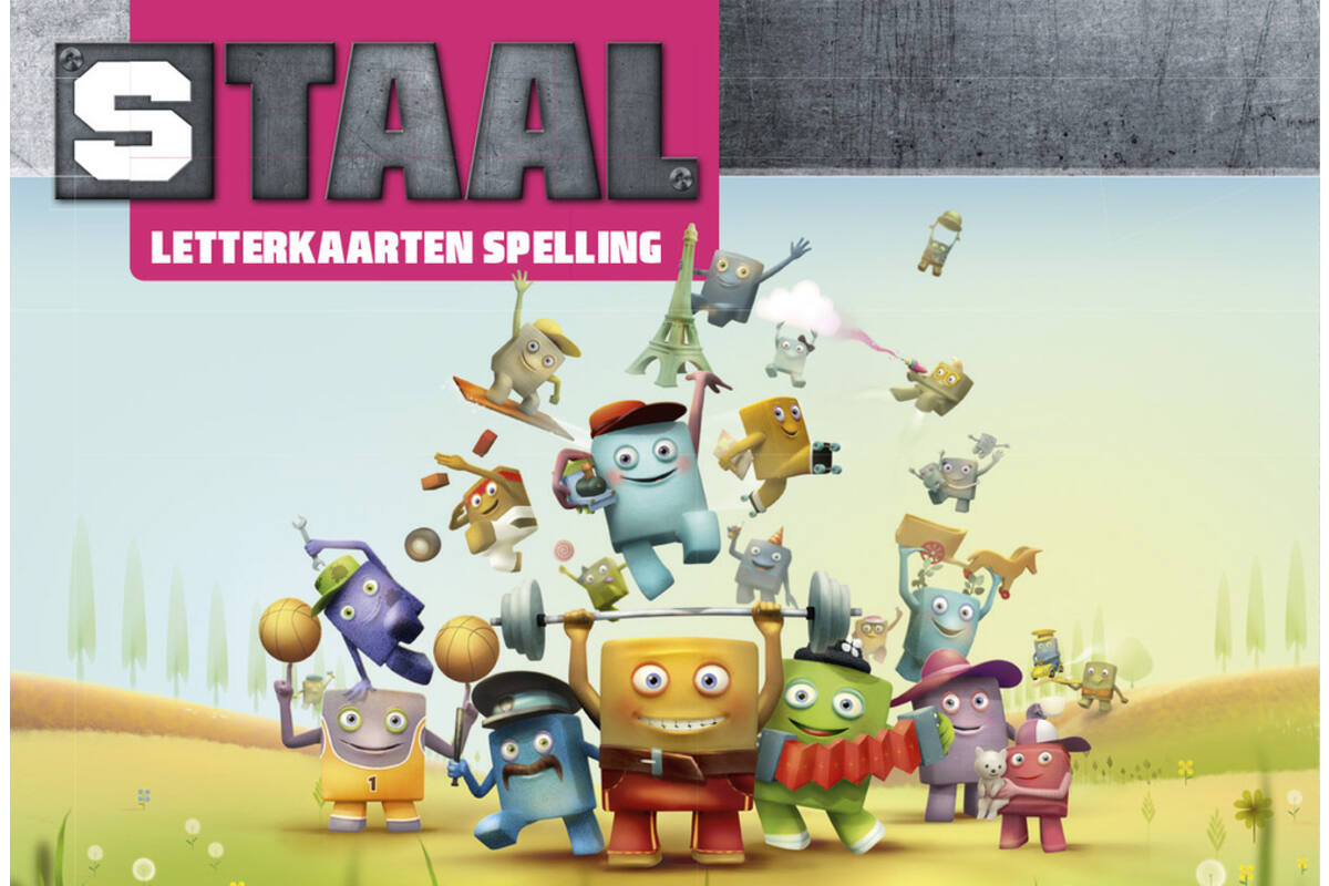 Staal 2 Spelling groep 3-4 letterkaarten