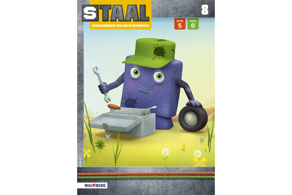 Staal 2 Spelling groep 8 antwoordenboek blok 5-8