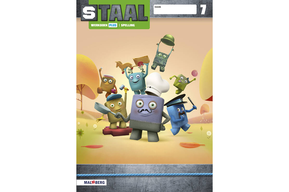 Staal 2 Spelling groep 7 werkboek Plus