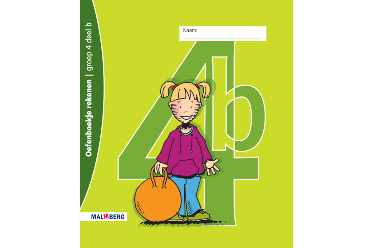 Oefenboekje rekenen B groep 4 (5 stuks)