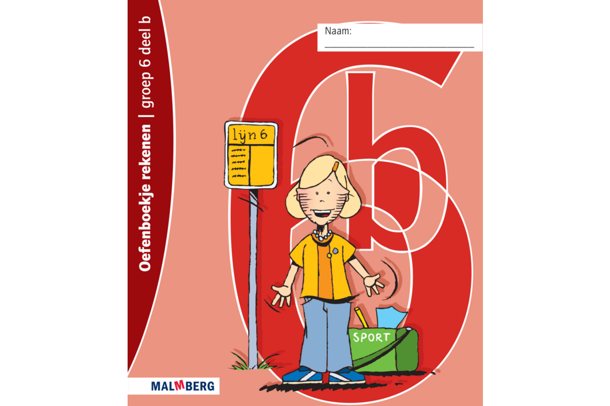 Oefenboekje rekenen B groep 6 (5 stuks)