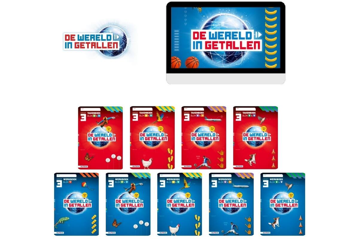 De wereld in getallen 5.1 Leerpakket groep 3 - BASIS PAPIER