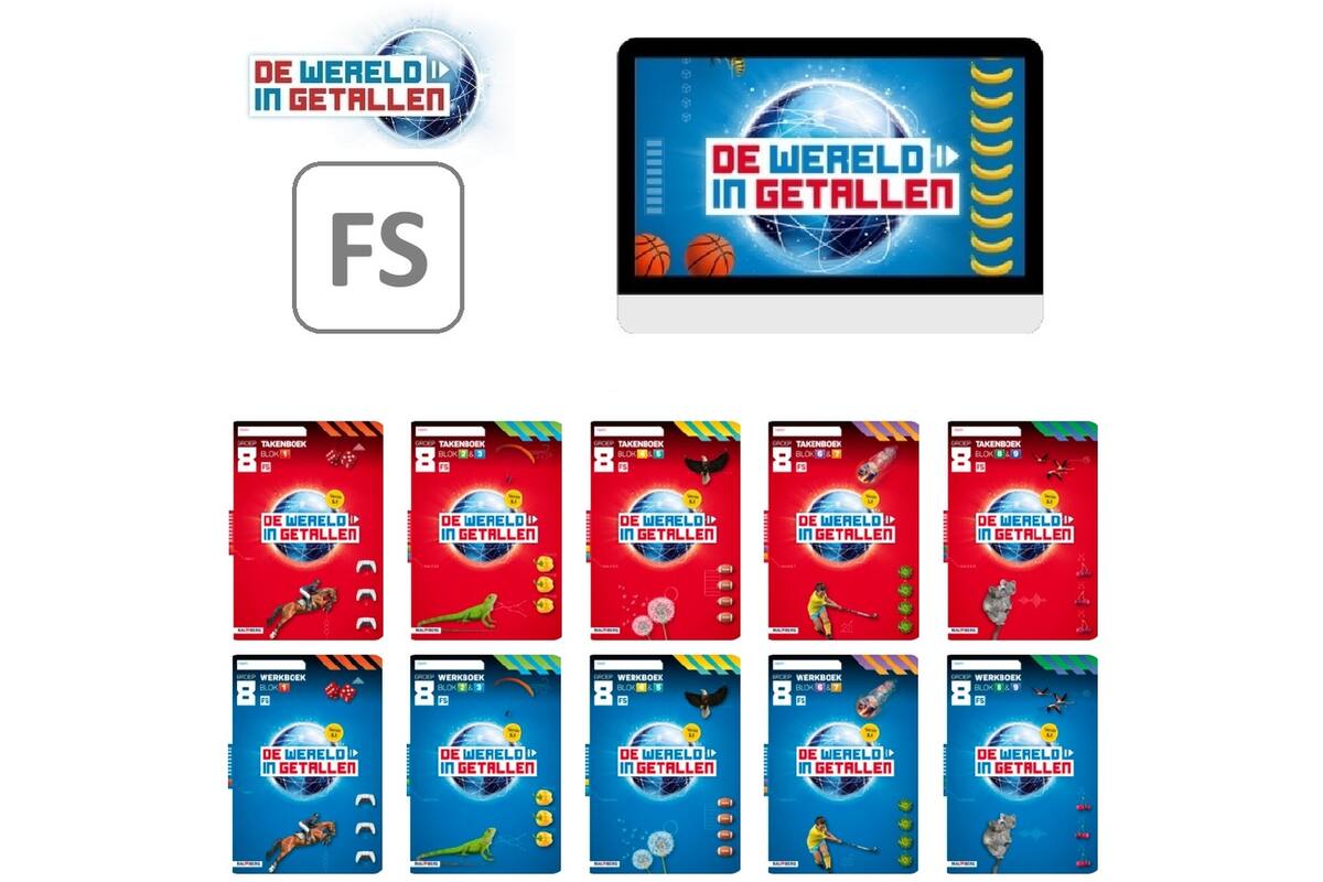 De wereld in getallen 5.1 Leerpakket FS groep 8 - BASIS PAPIER