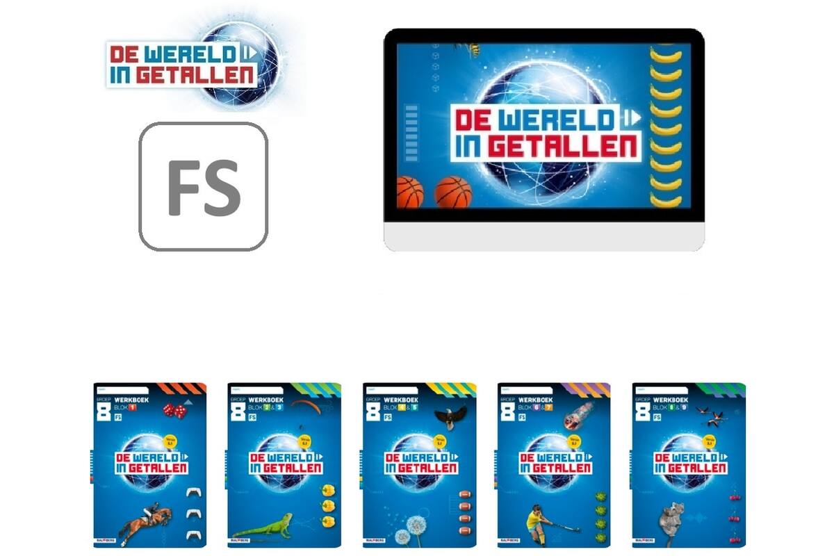 De wereld in getallen 5.1 Leerpakket FS groep 8 - BASIS PAPIER / DIGITAAL OEFENEN & AUTOMATISEREN