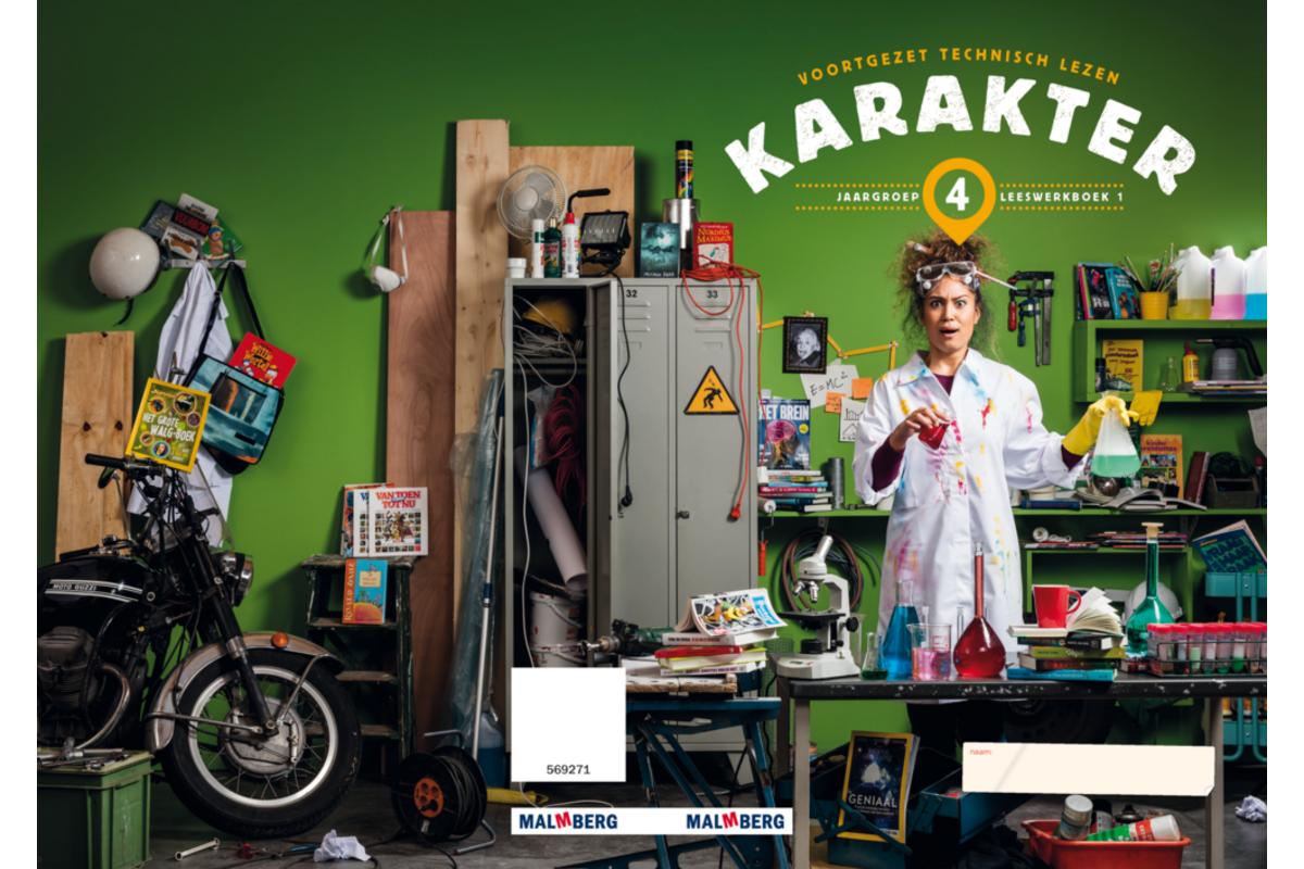 Karakter leeswerkboek 1 (AVI-E3) groep 4 (5 exemplaren)