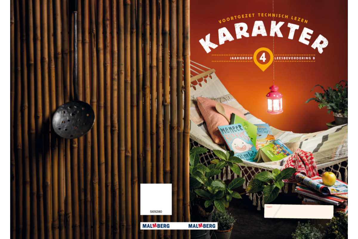 Karakter werkboek leesbevordering B groep 4 (5 exemplaren)
