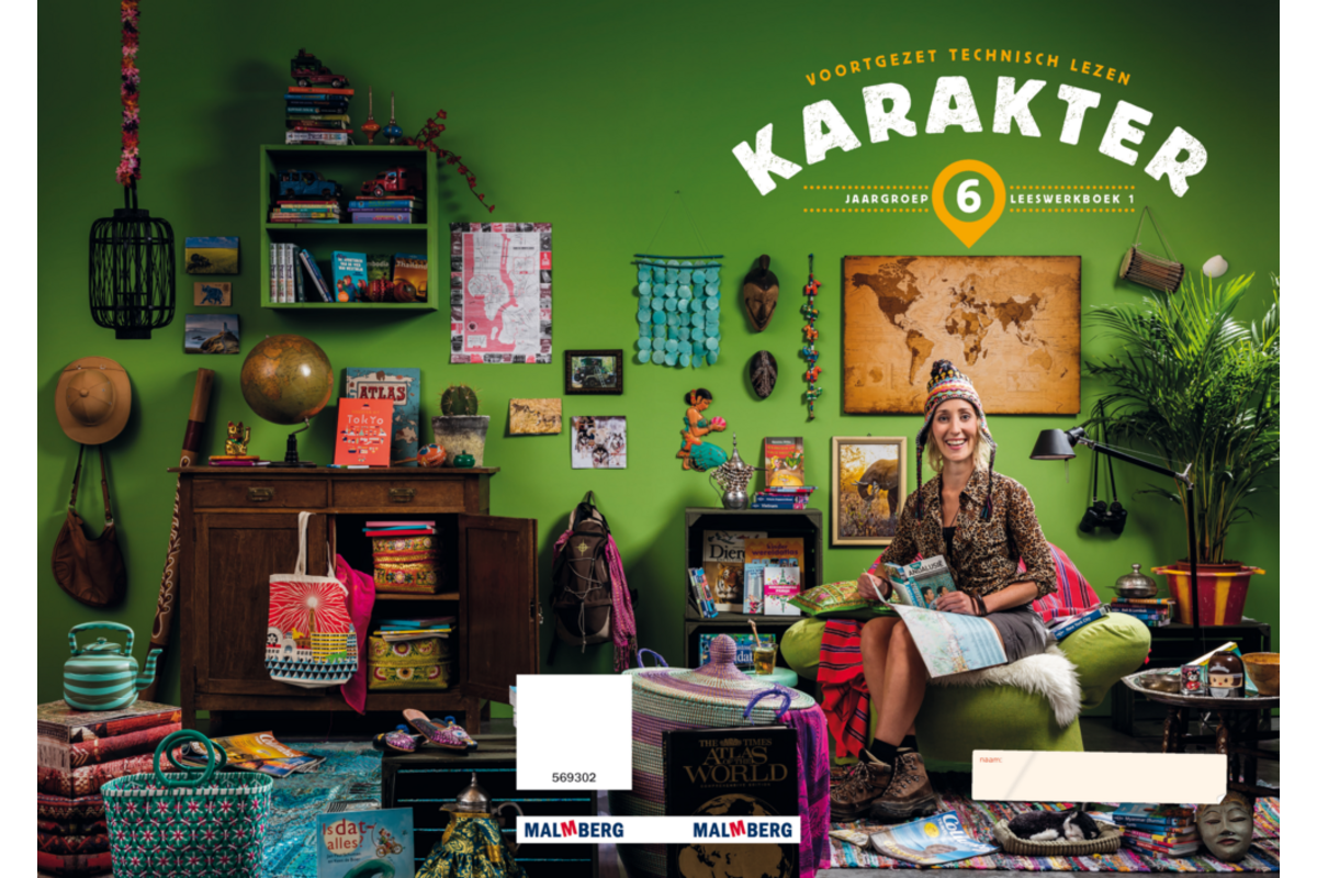 Karakter leeswerkboek 1 (AVI-M6) groep 6 (5 exemplaren)
