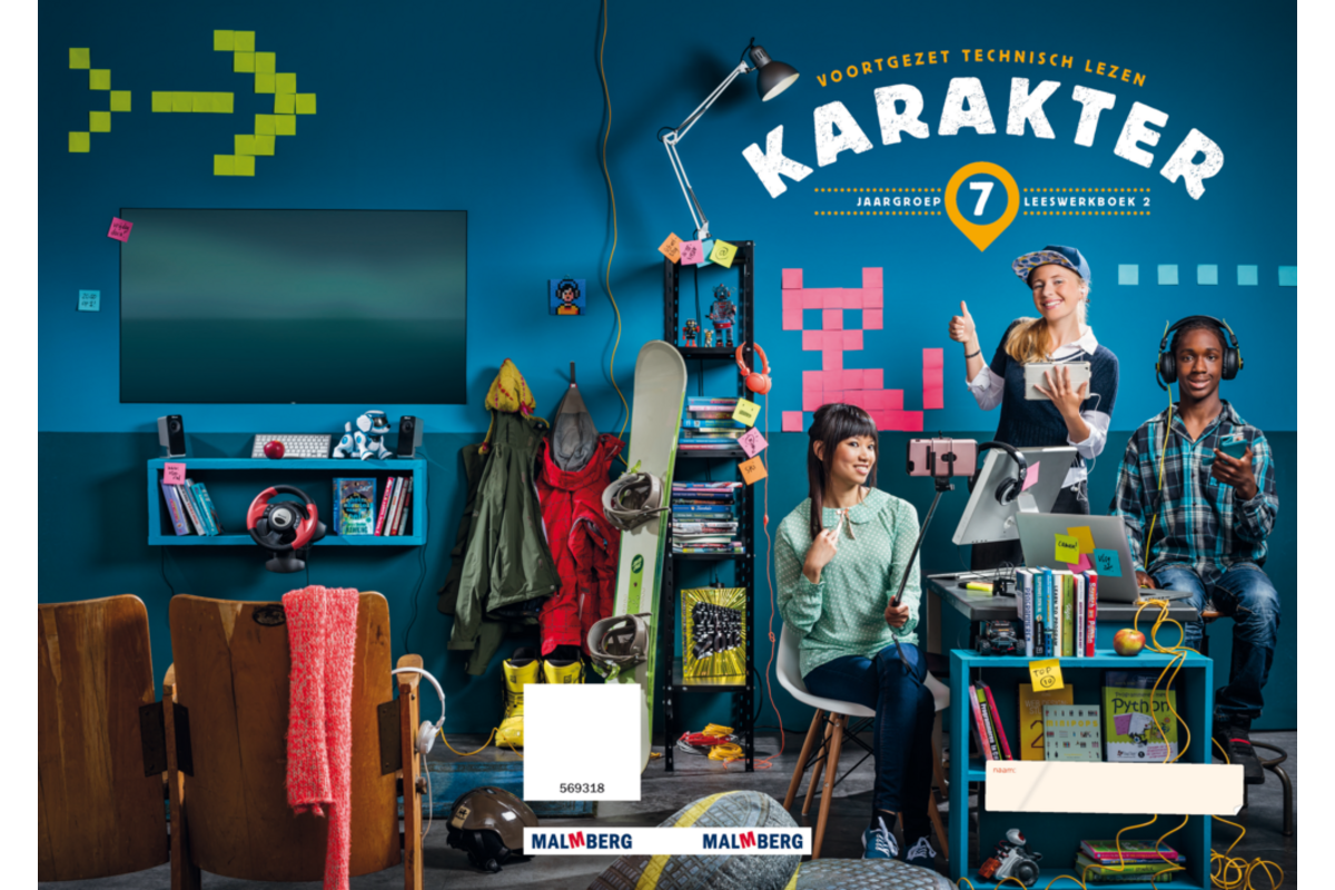 Karakter leeswerkboek 2 (AVI-E7) groep 7 (5 exemplaren)