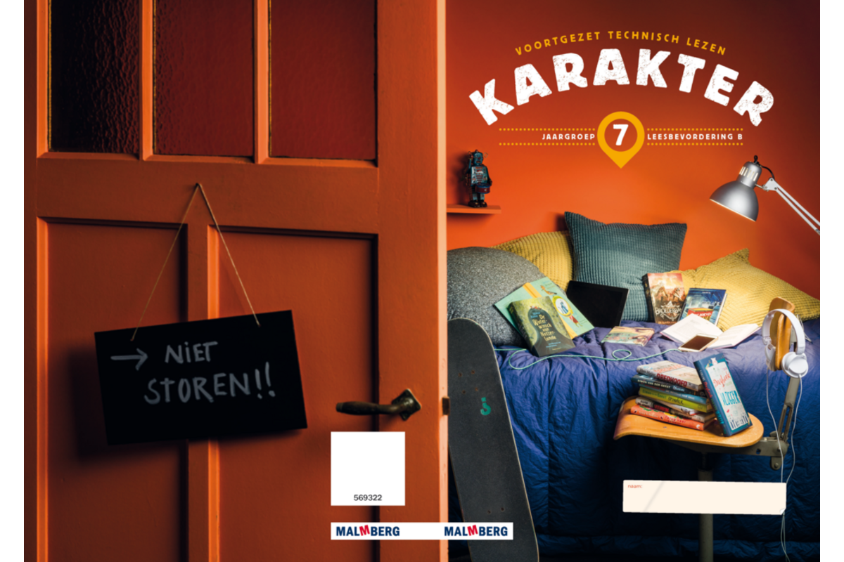 Karakter werkboek leesbevordering B groep 7 (5 exemplaren)