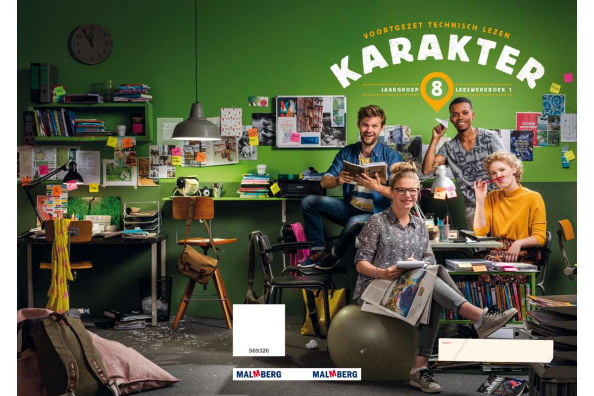 Karakter leeswerkboek 1 (AVI-Plus) groep 8 (5 exemplaren)