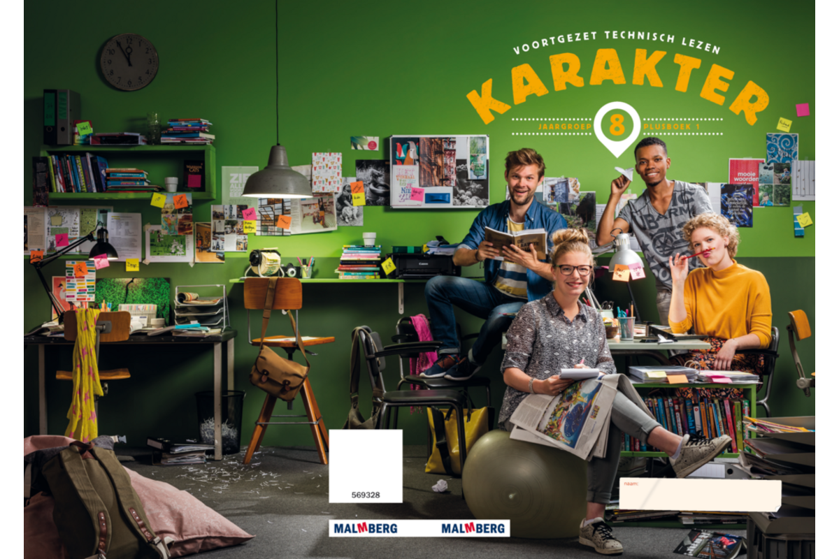 Karakter plusboek 1 groep 8 (5 exemplaren)