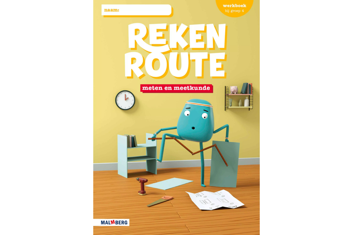 Rekenroute werkboek Meten groep 4 (5 ex)