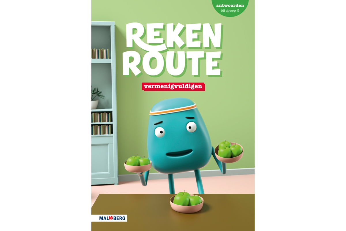 Rekenroute antwoordenboek Vermenigvuldigen groep 5
