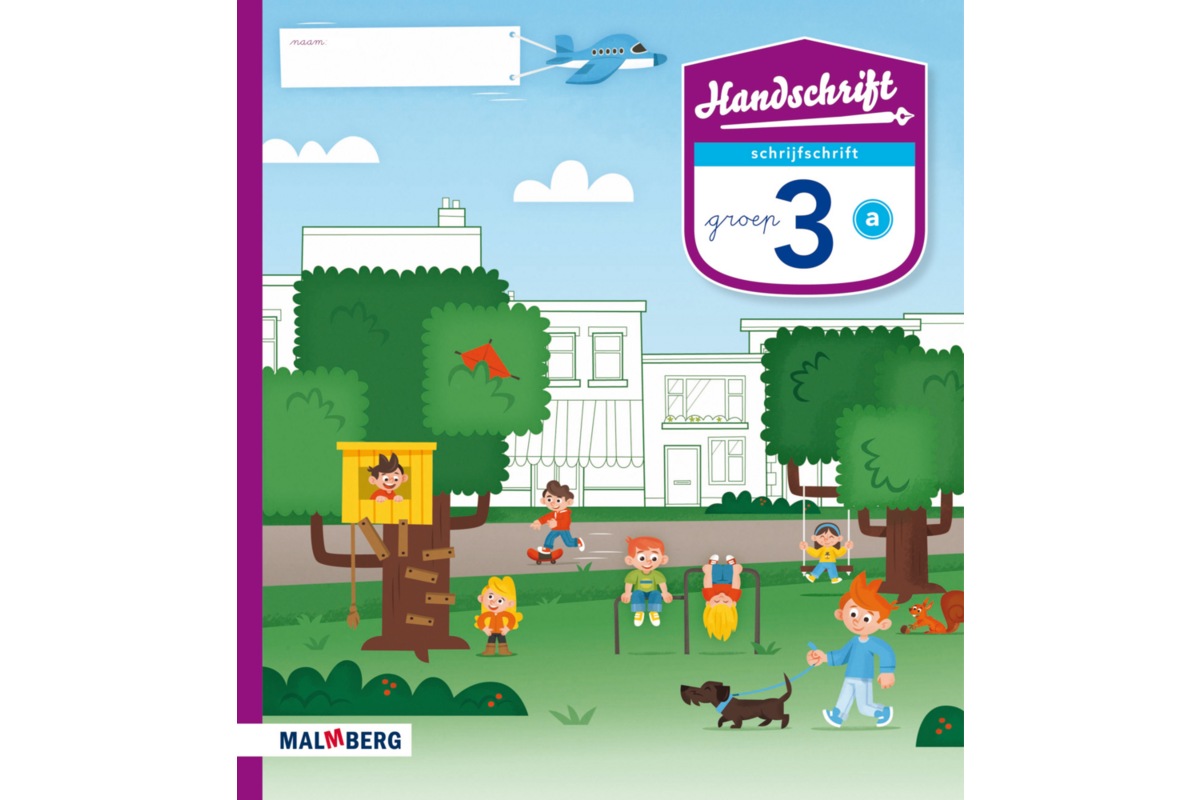 Handschrift 3 schrijfschrift A groep 3 (5 stuks)