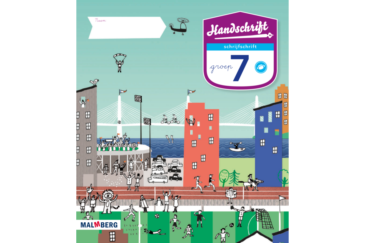 Handschrift 3 schrijfschrift groep 7 (5 stuks)