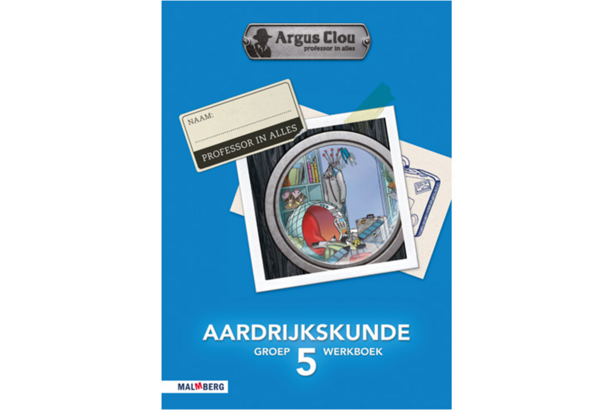 Argus Clou aardrijkskunde groep 5 werkboek (5 stuks)