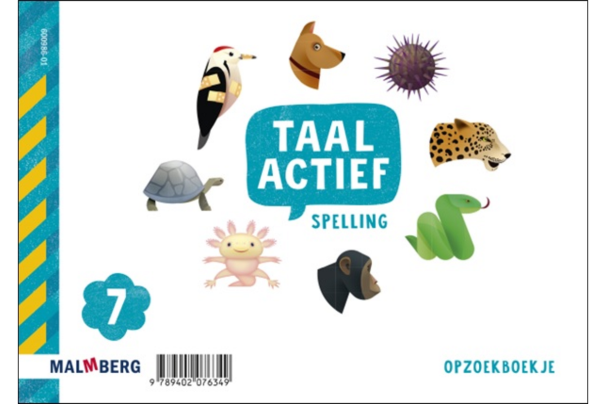 Taal actief 5 Taal/Spelling opzoekboekje groep 7