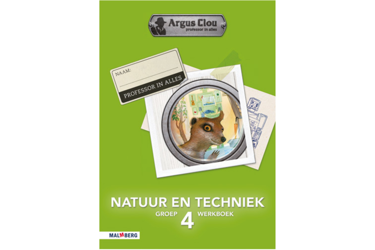 Argus Clou natuur/techniek groep 4 werkboek (5 stuks)