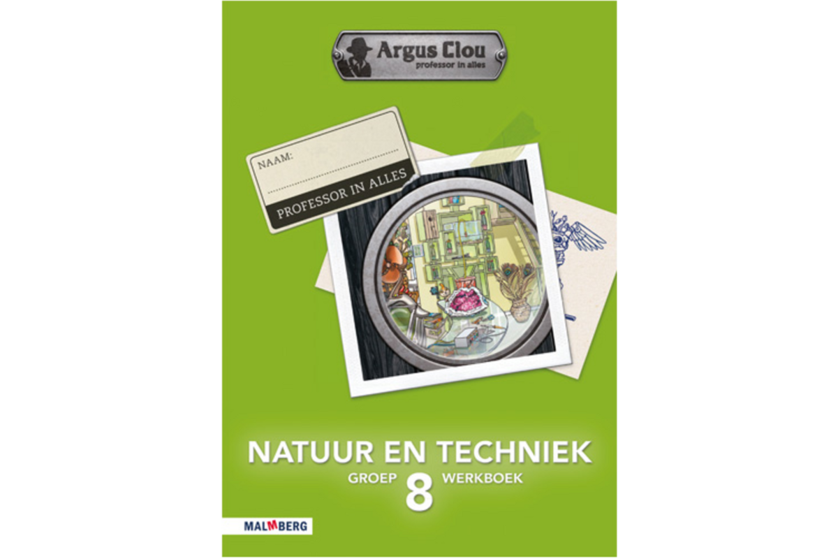 Argus Clou natuur/techniek groep 8 werkboek (5 stuks)