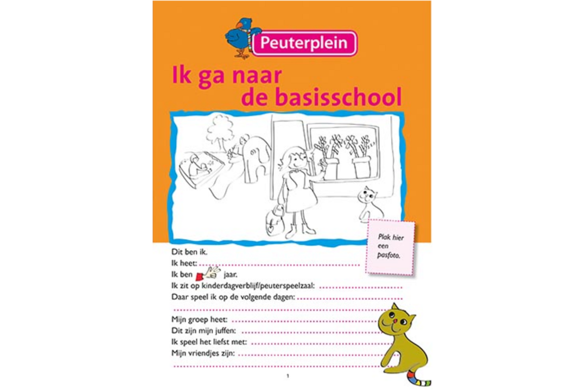 Peuterplein werkboekje ik ga naar de basisschool (5 stuks)