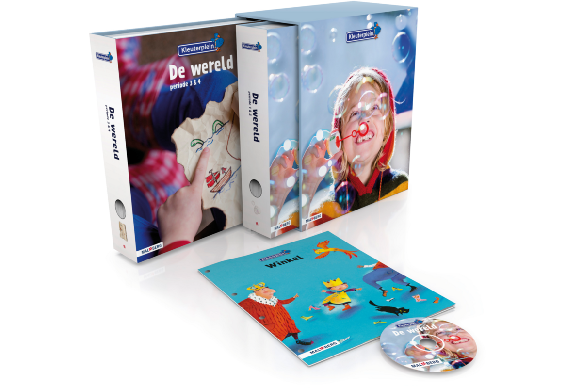 Kleuterplein 2 groep 1-2 cassette De wereld