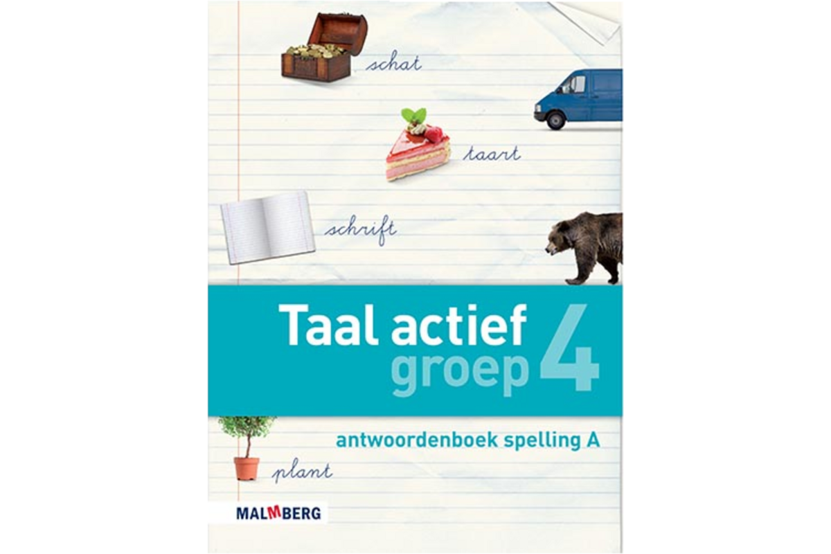 Taal actief 4 spelling groep 4 antwoordenboek A