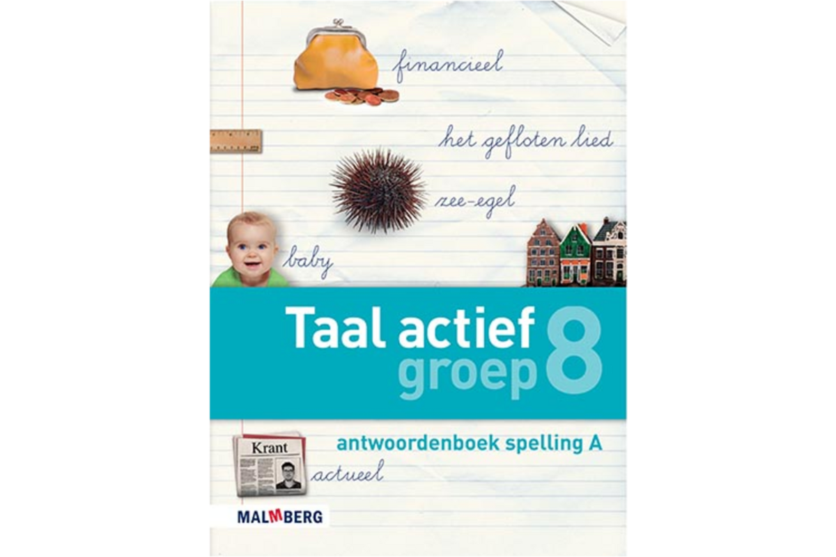 Taal actief 4 spelling groep 8 antwoordenboek A