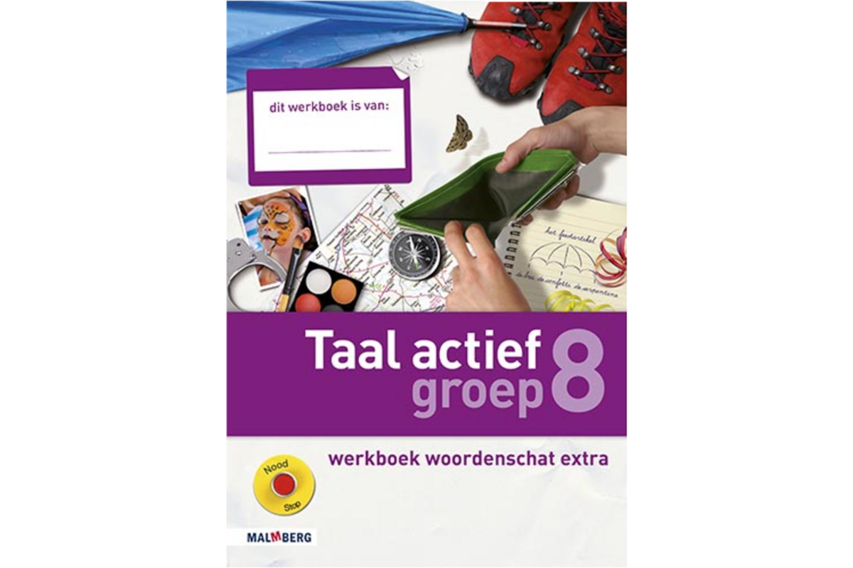 Taal actief 4 groep 8 werkboek woordenschat extra (5 stuks)