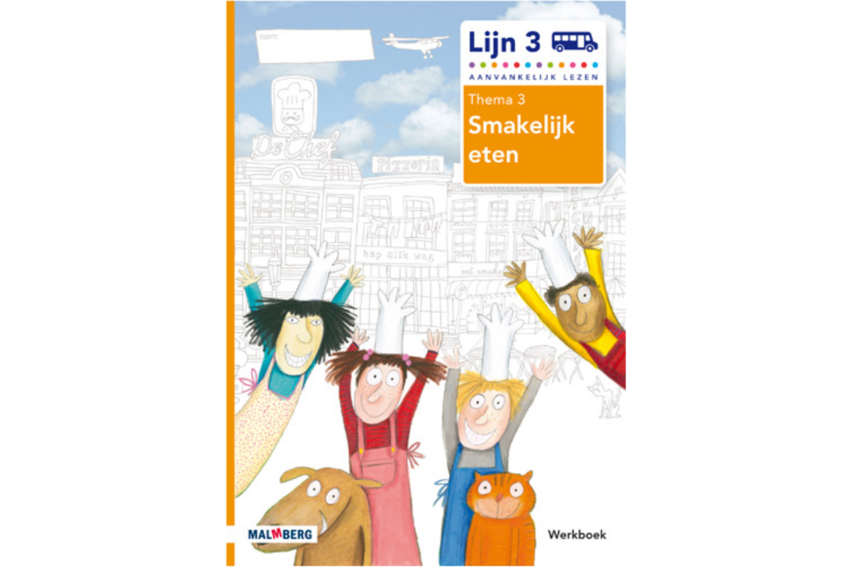 Lijn 3 werkboek thema 3 Smakelijk eten (5 stuks)