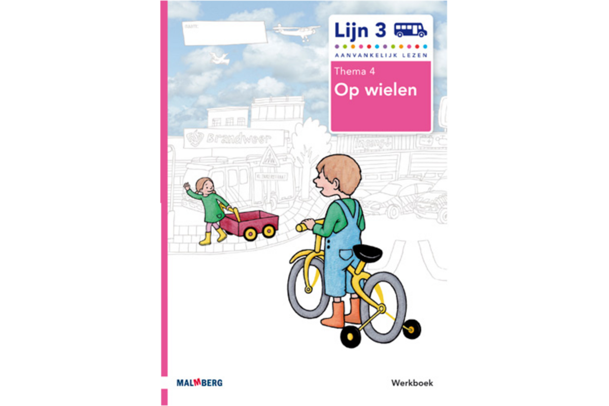 Lijn 3 werkboek thema 4 Op wielen (5 stuks)