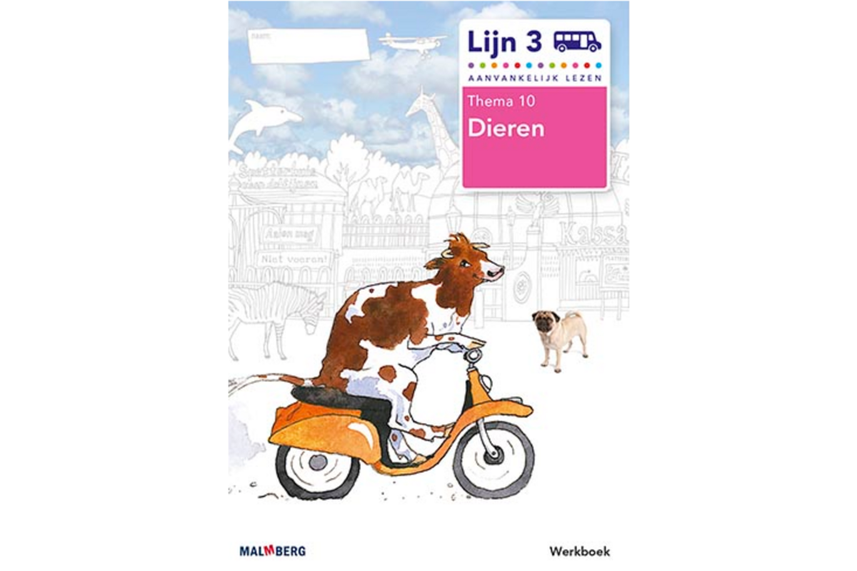 Lijn 3 werkboek thema 10 Dieren (5 stuks)
