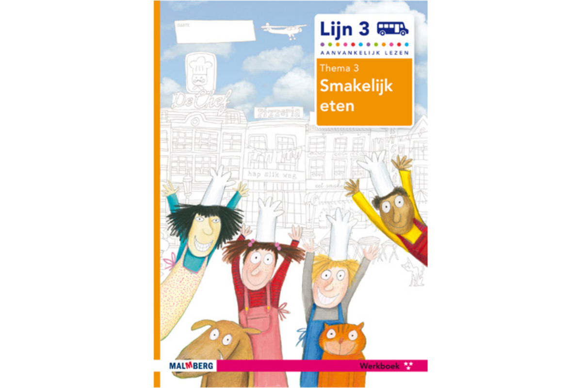 Lijn 3 werkboek 3-ster thema 3 Smakelijk eten (5 stuks)