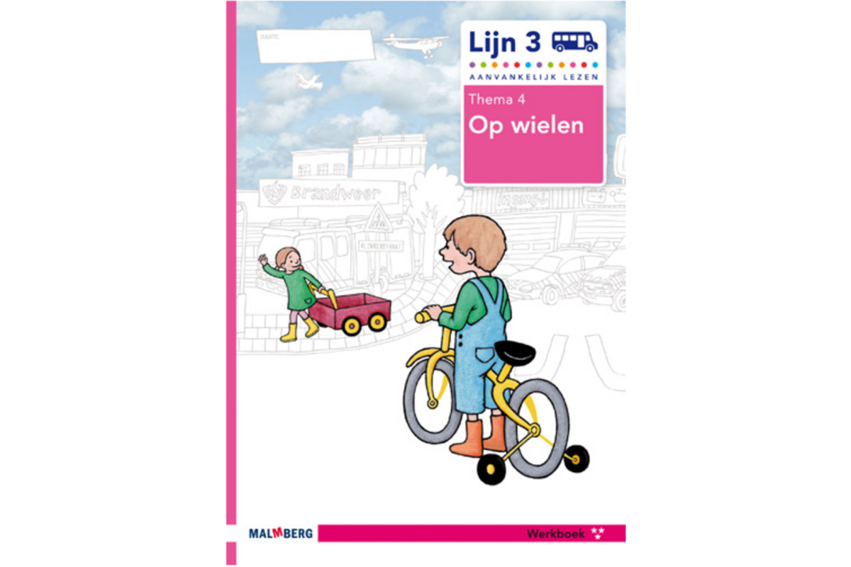 Lijn 3 werkboek 3-ster thema 4 Op wielen (5 stuks)