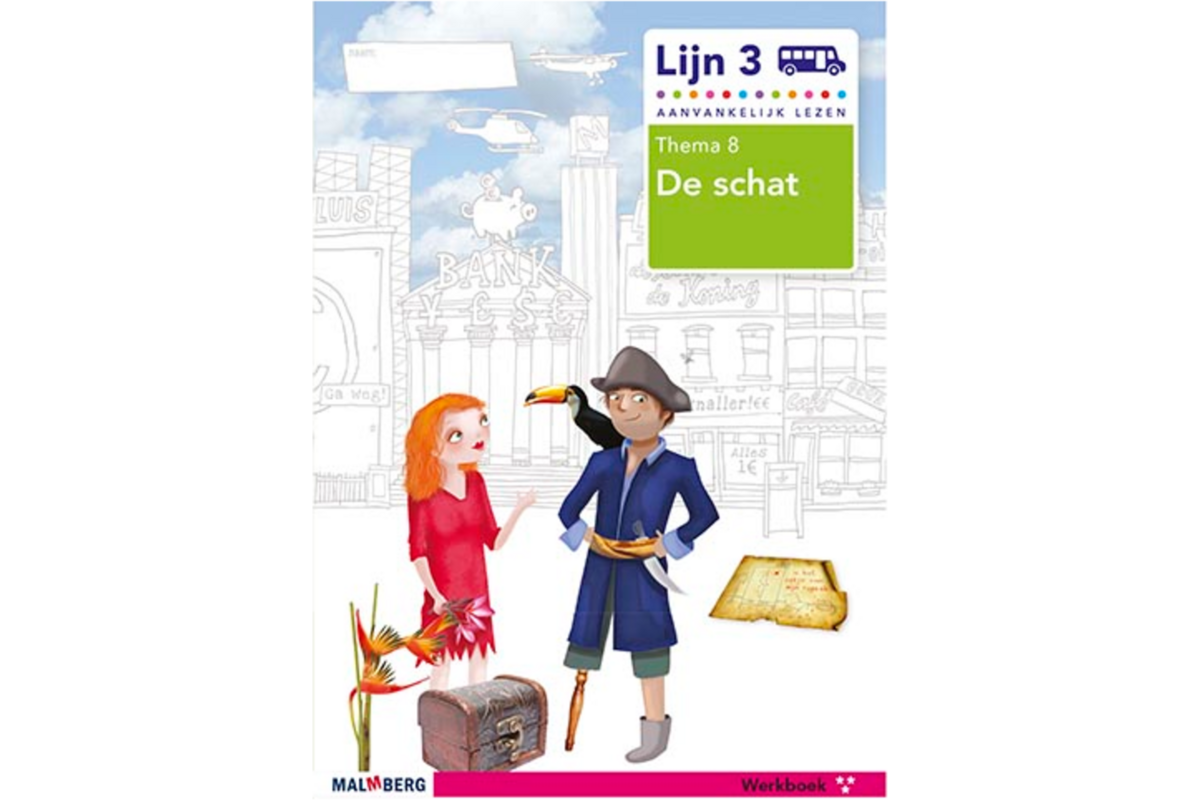 Lijn 3 werkboek 3-ster thema 8 De schat (5 stuks)