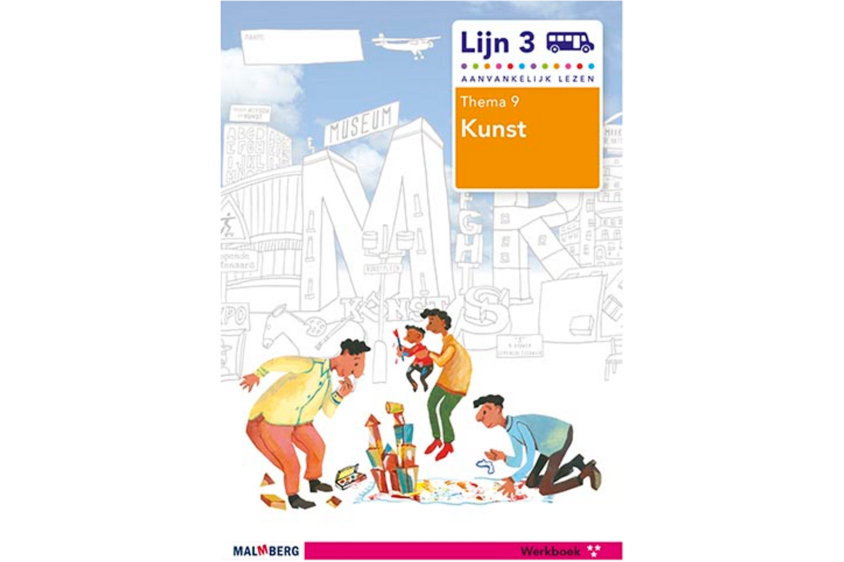 Lijn 3 werkboek 3-ster thema 9 Kunst (5 stuks)