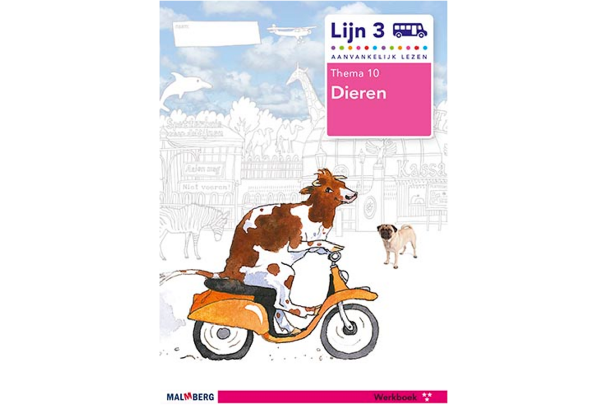 Lijn 3 werkboek 3-ster thema 10 Dieren (5 stuks)