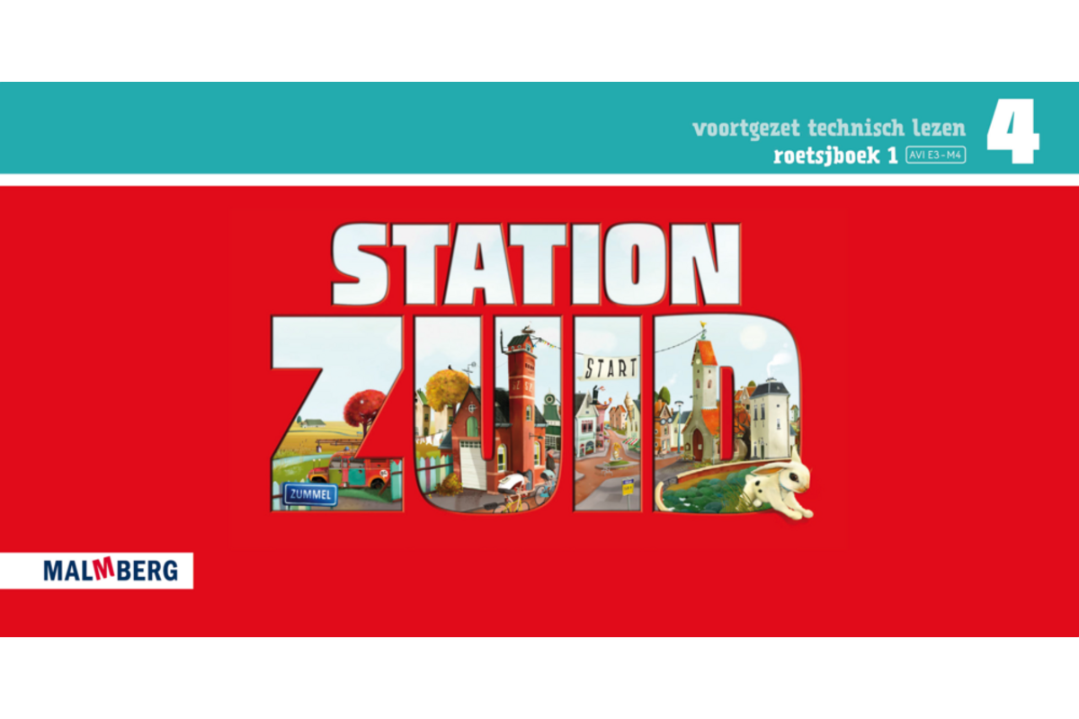 Station Zuid roetsjboek 1 groep 4 (AVI E3/M4)