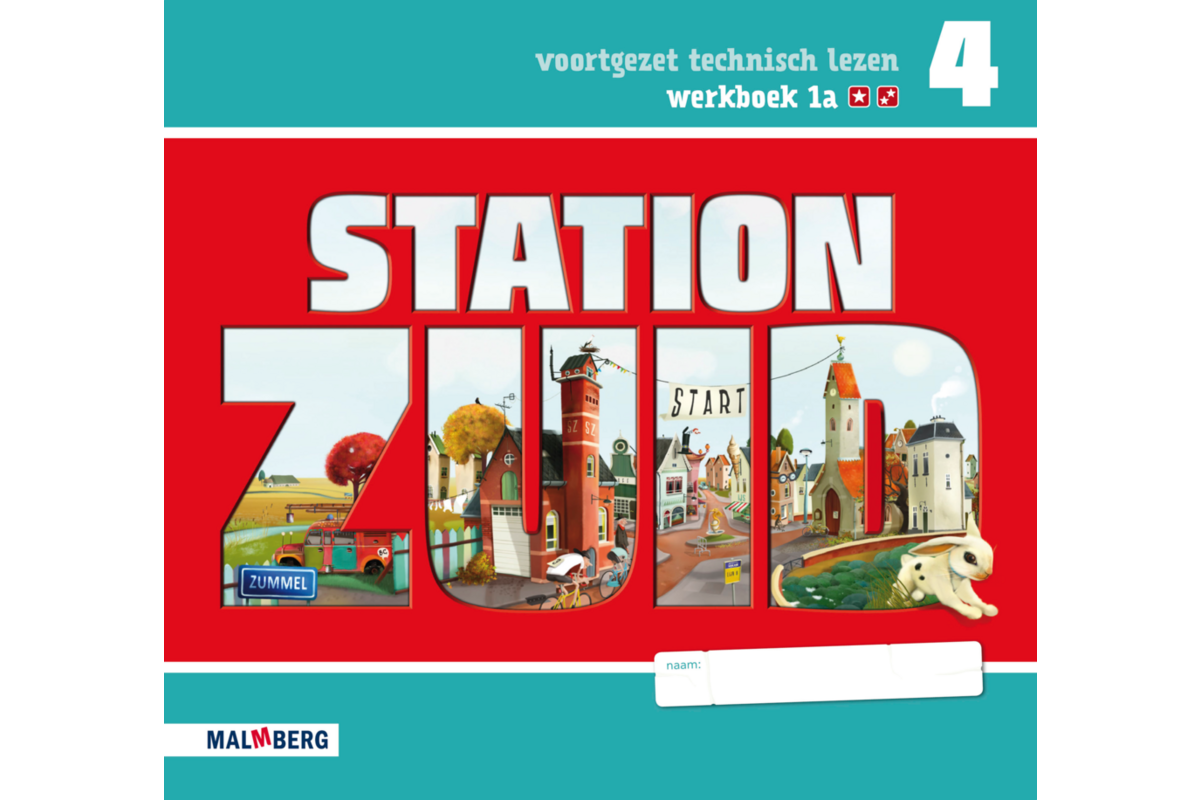 Station Zuid werkboek 1a 1-2 ster groep 4 (5 ex)