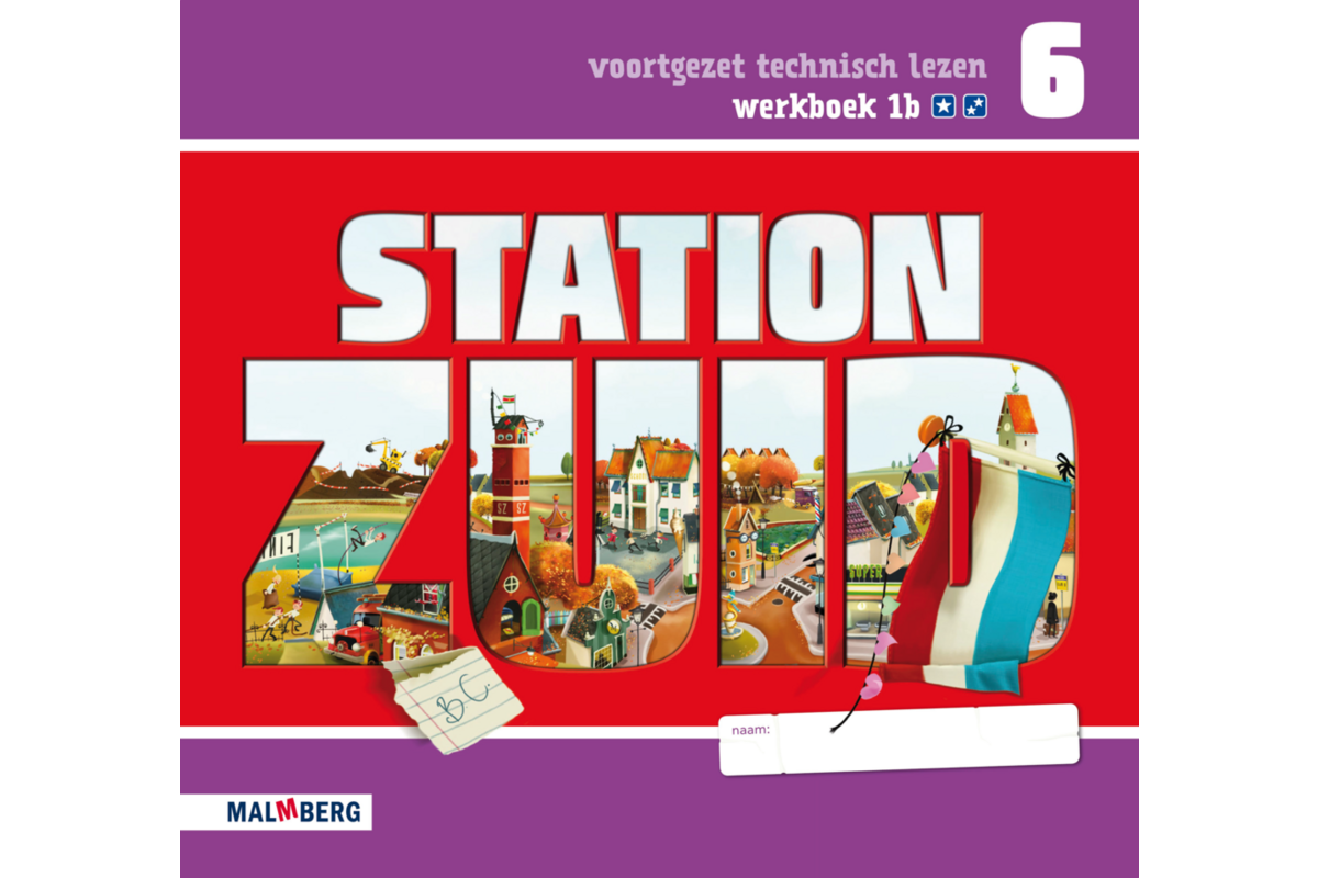 Station Zuid werkboek 1b 1-2 ster groep 6 (5 ex)