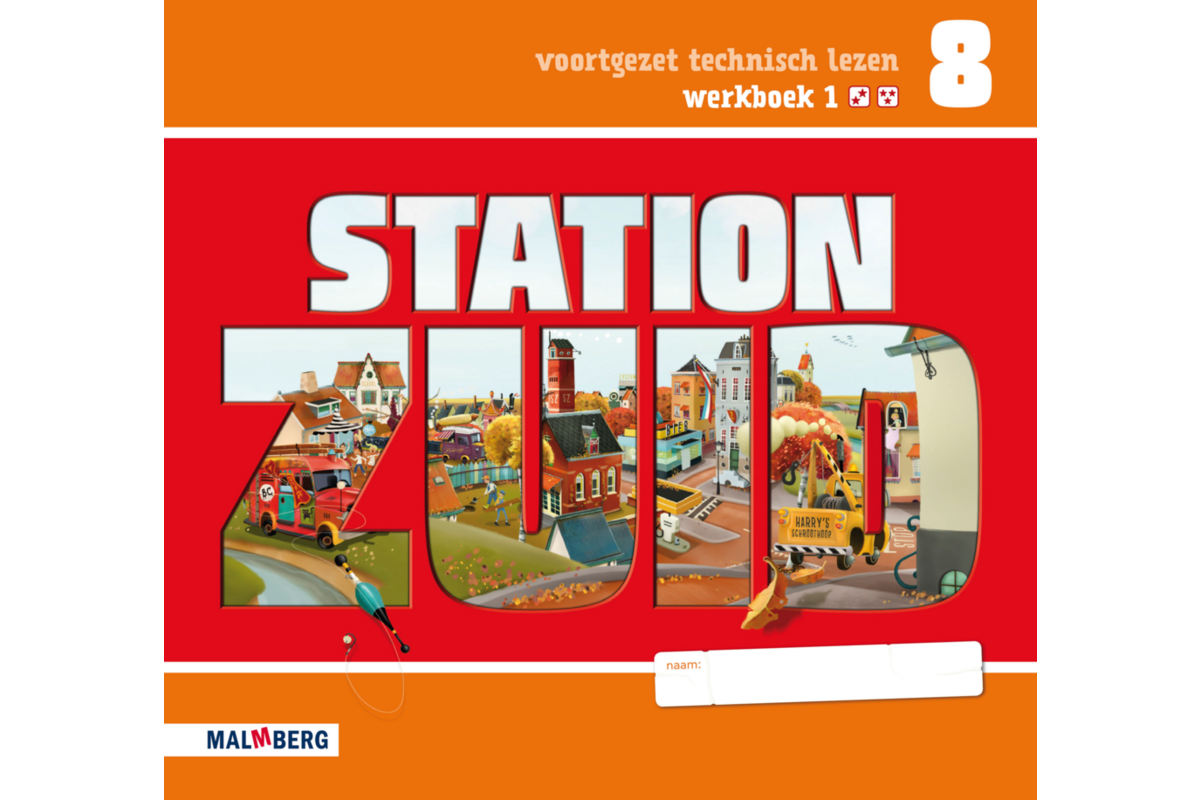 Station Zuid werkboek 1 2/3-ster groep 8 (5 ex)