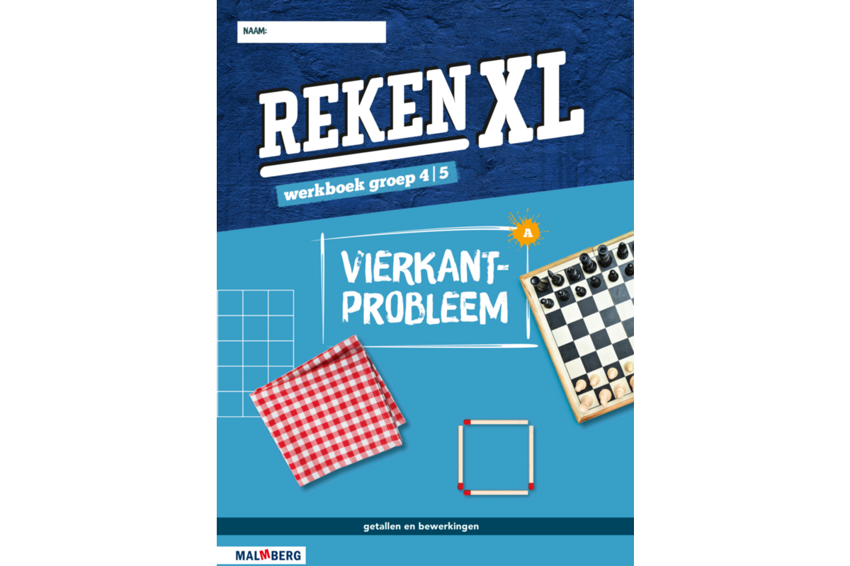 RekenXL leerwerkboek Vierkantprobleem/Kubussen tekenen groep 4/5 A (5 stuks)