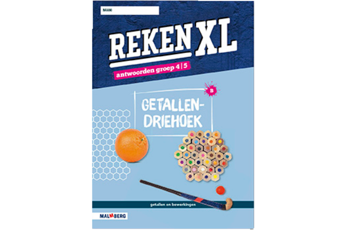 RekenXL antwoordenboek Getallendriehoek/Vouwpuzzels groep 4/5 B