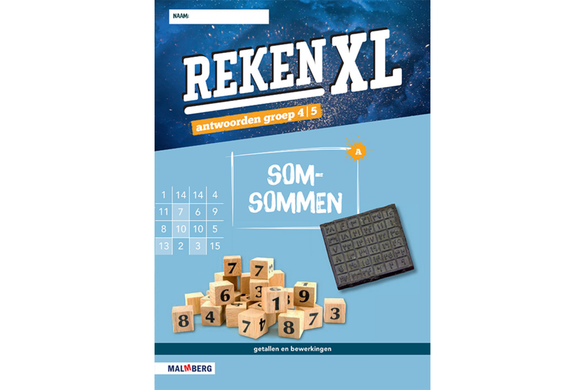 RekenXL antwoordenboek Som-sommen/Herhaalvormen groep 4/5 A