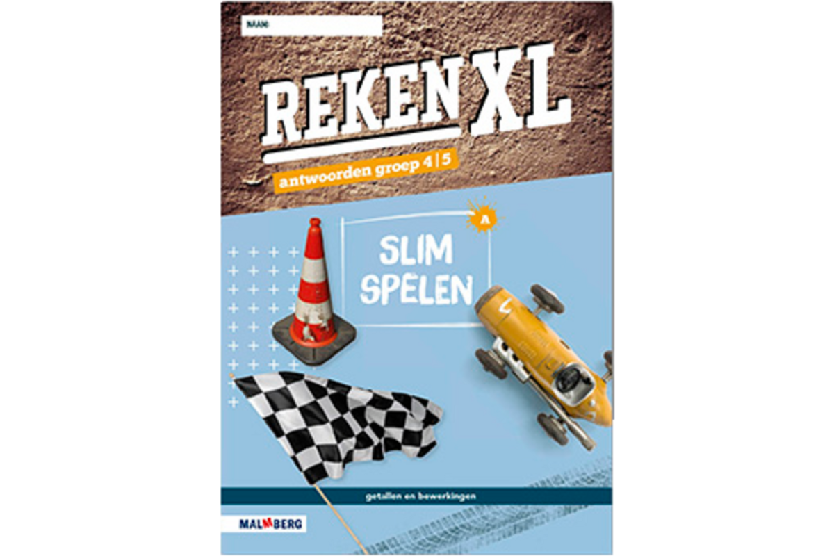 RekenXL antwoordenboek Slim spelen/Robotfiguren groep 4/5 A