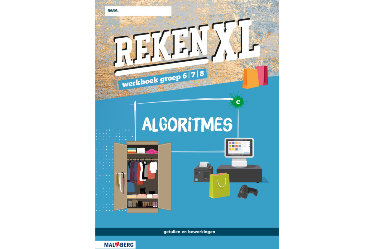 RekenXL leerwerkboek Algoritmes/Verder met tijd groep 6/7/8 C (5 stuks)