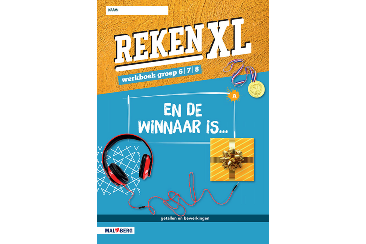 RekenXL leerwerkboek En de winnaar is…/Sprouts groep 6/7/8 A (5 stuks)