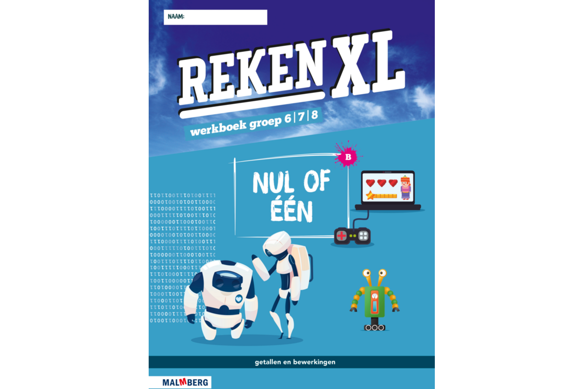 RekenXL leerwerkboek Nul of één/Wandelingen groep 6/7/8 B (5 stuks)