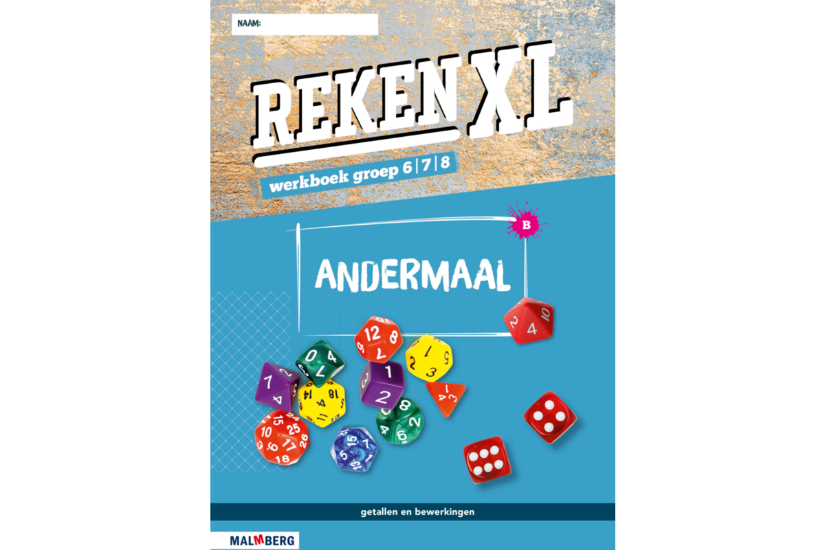 RekenXL leerwerkboek Andermaal/Kalenders groep 6/7/8 B (5 stuks)